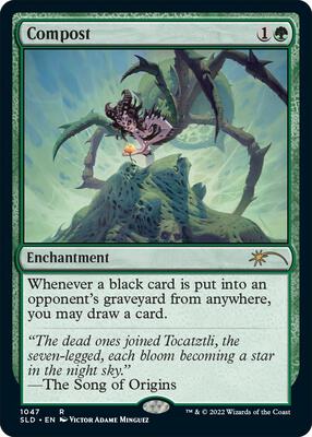 Compost card from Secret Lair Drop Series