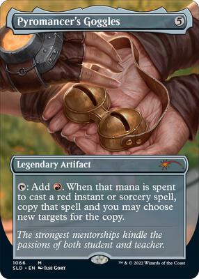 Pyromancer's Goggles card from Secret Lair Drop Series