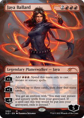 Jaya Ballard card from Secret Lair Drop Series
