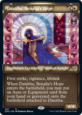 Danitha, Benalia's Hope (Showcase) card from Dominaria United