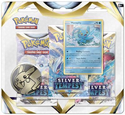 Silver Tempest 3 Pack Blister [Manaphy] card from SWSH12: Silver Tempest