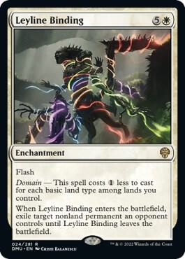 Leyline Binding card from Dominaria United