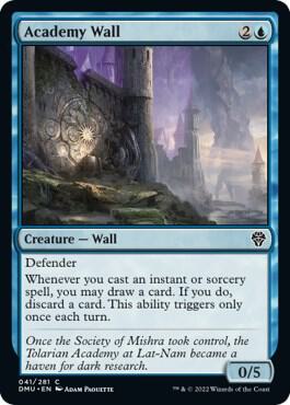 Academy Wall card from Dominaria United