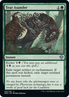 Tear Asunder card from Dominaria United