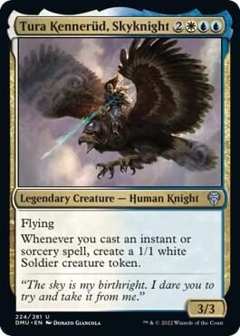 Tura Kennerud, Skyknight card from Dominaria United