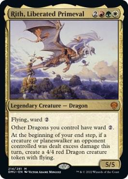 Rith, Liberated Primeval card from Dominaria United