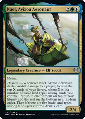 Nael, Avizoa Aeronaut card from Dominaria United