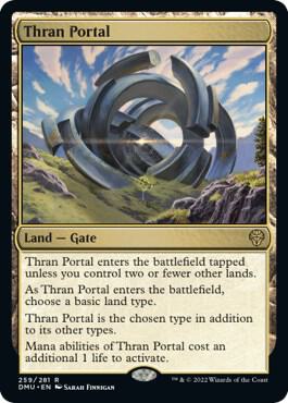 Thran Portal card from Dominaria United