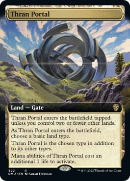 Thran Portal (Extended Art) card from Dominaria United