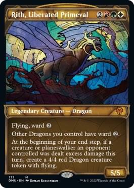 Rith, Liberated Primeval (Showcase) card from Dominaria United