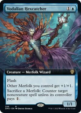 Vodalian Hexcatcher (Extended Art) card from Dominaria United