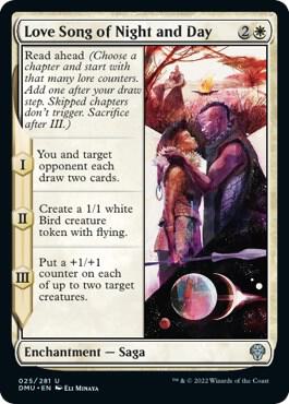 Love Song of Night and Day card from Dominaria United