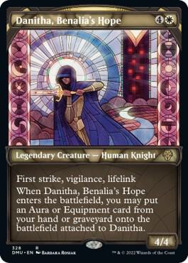 Danitha, Benalia's Hope (Textured Foil) card from Dominaria United