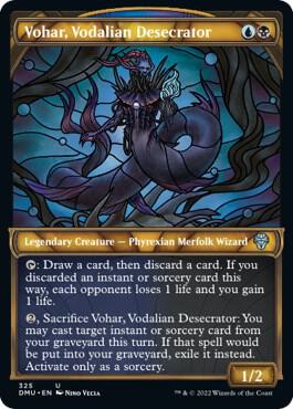 Vohar, Vodalian Desecrator (Showcase) card from Dominaria United