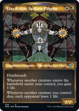 Elas il-Kor, Sadistic Pilgrim (Textured Foil) card from Dominaria United