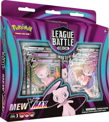 League Battle Deck [Mew VMAX] card from SWSH08: Fusion Strike