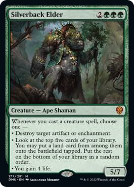 Silverback Elder card from Dominaria United