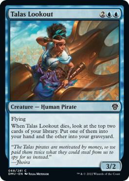 Talas Lookout card from Dominaria United