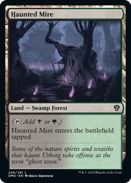 Haunted Mire card from Dominaria United