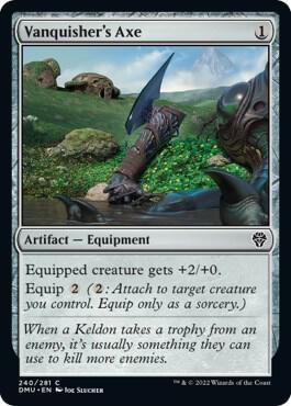 Vanquisher's Axe card from Dominaria United