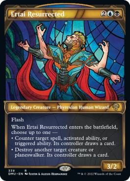 Ertai Resurrected (Textured Foil) card from Dominaria United