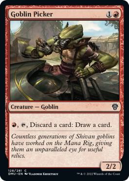 Goblin Picker card from Dominaria United