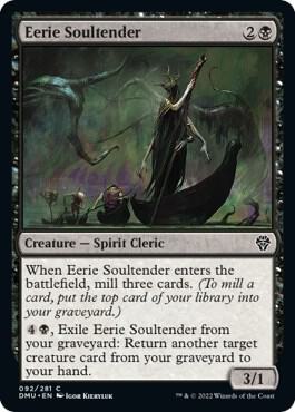 Eerie Soultender card from Dominaria United