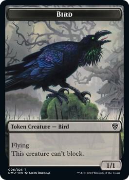 Bird Token (006) card from Dominaria United