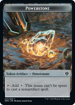 Powerstone Token card from Dominaria United