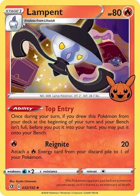 Lampent card from Trick or Trade BOOster Bundle