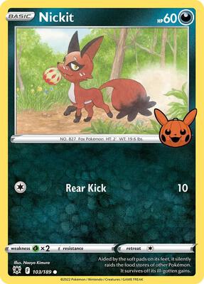 Nickit card from Trick or Trade BOOster Bundle