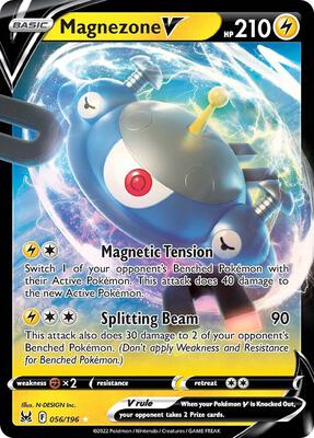 Magnezone V card from SWSH11: Lost Origin