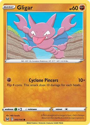 Gligar card from SWSH11: Lost Origin