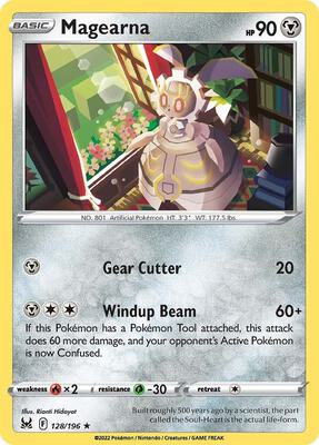 Magearna card from SWSH11: Lost Origin