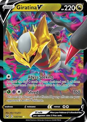 Giratina V card from SWSH11: Lost Origin