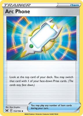 Arc Phone card from SWSH11: Lost Origin