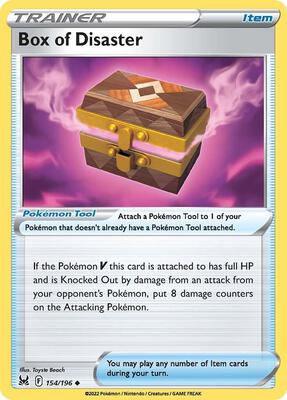 Box of Disaster card from SWSH11: Lost Origin