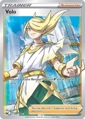 Volo (Full Art) card from SWSH11: Lost Origin