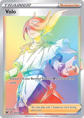 Volo (Secret) card from SWSH11: Lost Origin