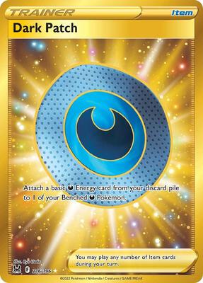 Dark Patch (Secret) card from SWSH11: Lost Origin