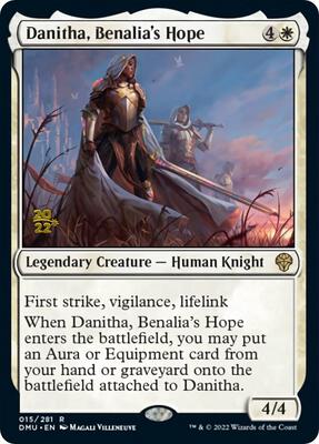 Danitha, Benalia's Hope card from Prerelease Cards