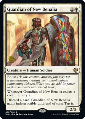 Guardian of New Benalia card from Prerelease Cards