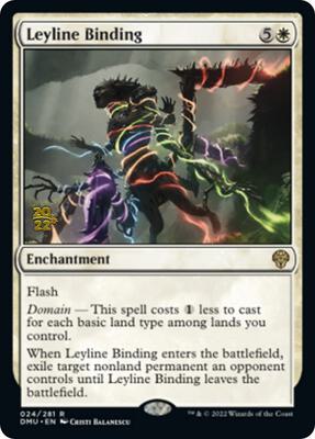 Leyline Binding card from Prerelease Cards