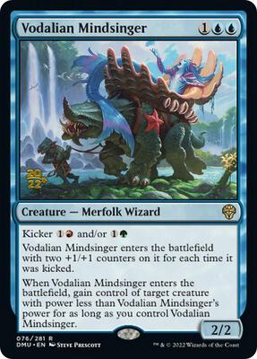 Vodalian Mindsinger card from Prerelease Cards