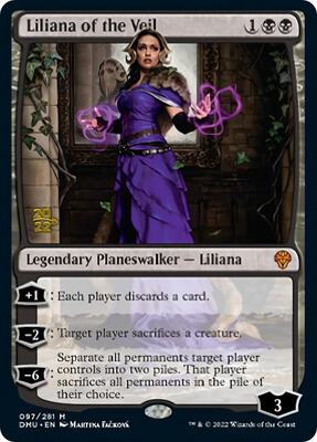 Liliana of the Veil card from Prerelease Cards