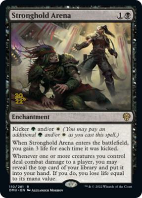 Stronghold Arena card from Prerelease Cards