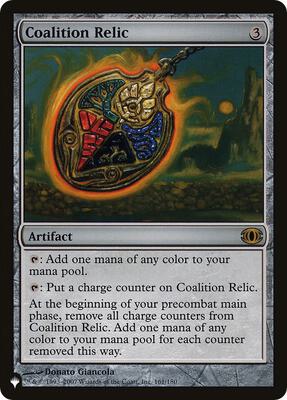 Coalition Relic (FUT) card from The List Reprints