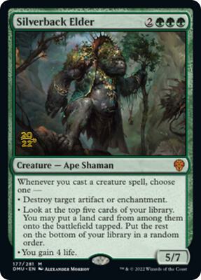 Silverback Elder card from Prerelease Cards