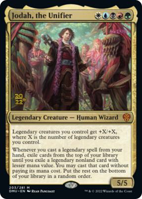 Jodah, the Unifier card from Prerelease Cards