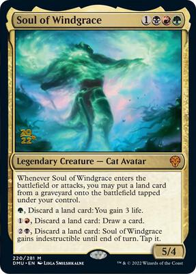 Soul of Windgrace card from Prerelease Cards